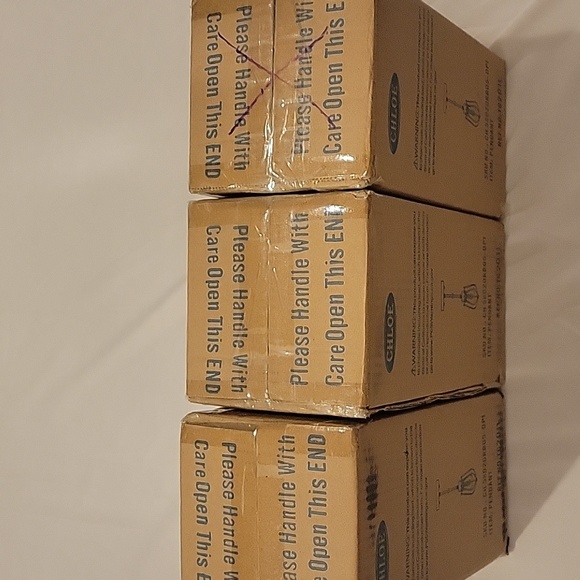 Set Of 3 Industrial Pendant Lights|Oil-Rubbed Bronze|New In Box - Picture 9 of 9